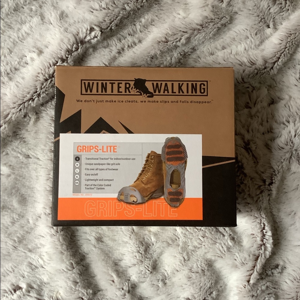 Winter Walking - Grips-Lite Slip On Ice Cleats